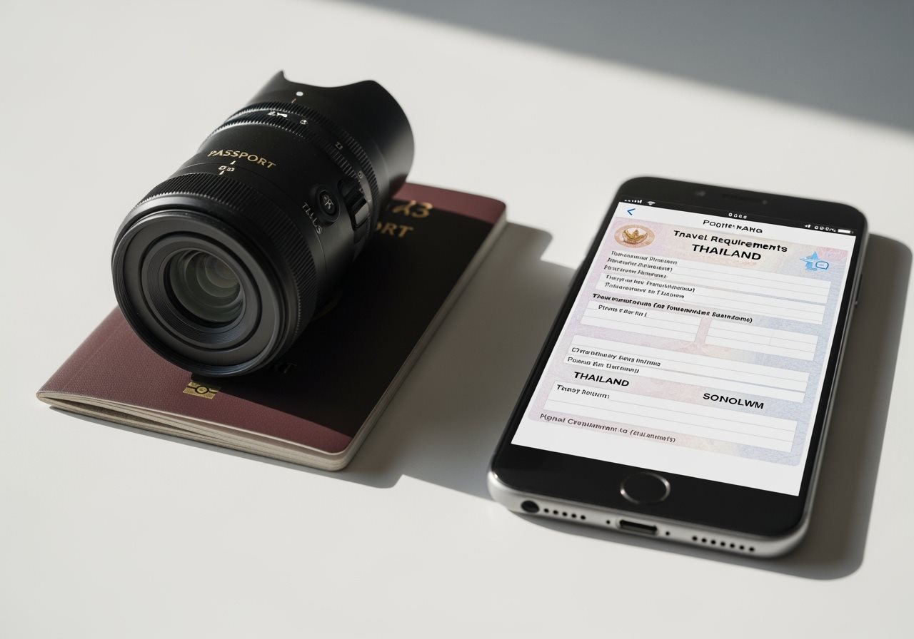 Thailand Digital Arrival Card Mandatory Requirements