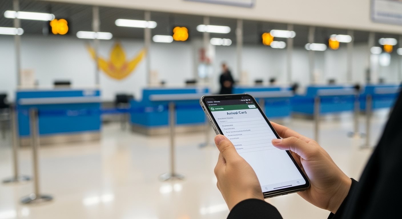 Thailand Digital Arrival Card Process